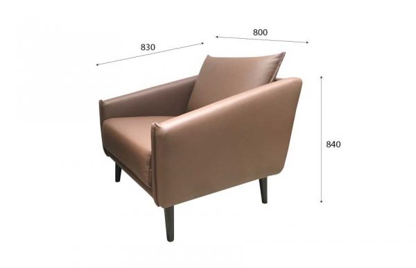 Mẫu ghế sofa 001 e kích thước