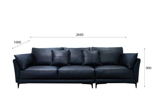 Mẫu ghế sofa 004 b kích thước