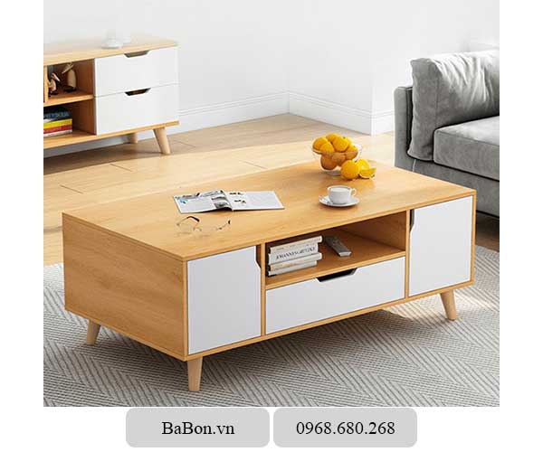 Bàn Sofa Babon 3820, bàn trà, bàn phòng khách, nội thất đẹp giá rẻ, nội thất gỗ BaBon Việt Nam